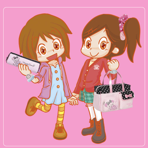 3・4年生 努力賞「プレゼントカタログ2011」イラスト