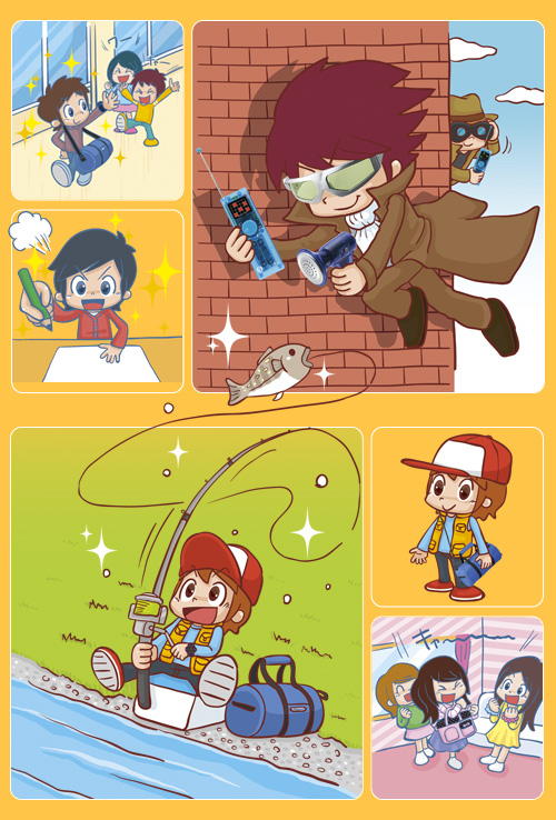 3・4年生 努力賞「プレゼントカタログ2011」イラスト