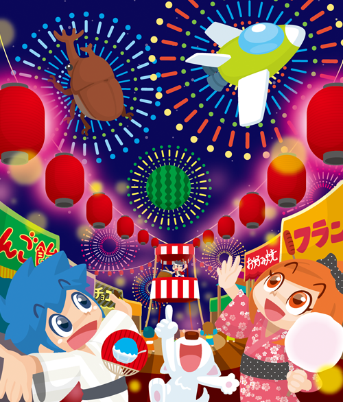 ADHD間違い探しイラスト(7月)