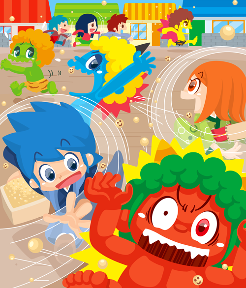 ADHD間違い探しイラスト(2月/2011年)